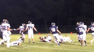 Highlights from HillsdaleBrooklyn Columbia Central football game [upl. by Nottus598]