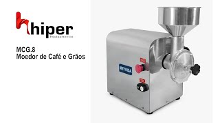 Moedor de Café e Grãos MCG 8 Metvisa [upl. by Sumetra]