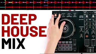 Deep House Mix  Clean and simple mixing on the DDJ400 [upl. by Acissey]