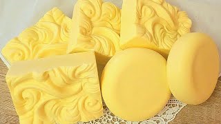 100 Olive Oil CASTILE SOAP Bars Recipe [upl. by Eimaral204]