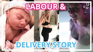 MY POSITIVE LABOUR amp DELIVERY STORY  UK NHS HYPNOBIRTHING EXPERIENCE [upl. by Aihtennek]