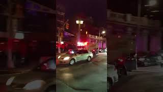 HATZOLAH AMBULANCE Stuck In Traffic LOUD SIRENS NYC shorts ambulance lowereastside nyc [upl. by Schertz]