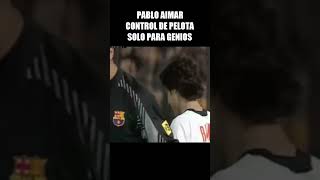 Pablo Aimar y su control de pelota vs Barcelona aimar valencia barcelona [upl. by Alah]