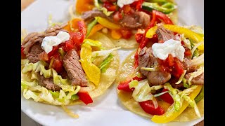 Cooking with Chef Bryan Steak Fajitas [upl. by Lyndsay]