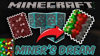 MINECRAFTCOMO FAZER MINER DREAM [upl. by Weinert]