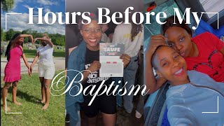 Vlog Getting Baptised  Swimming 🏊‍♀️  Azubi Life azubilife [upl. by Edette216]