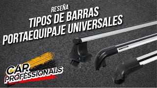 Tipos de BARRAS PORTAEQUIPAJE universales  ¿Qué barras portaequipaje necesitas  Autoelite Torus [upl. by Lipkin]