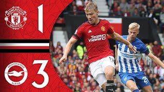 Manchester United 13 Brighton  Match Recap [upl. by Ennail]