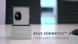 Asus ZenWatch 2  Features Overview [upl. by Ynnam24]