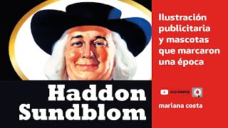 ¿Quién dibujó a Papá Noel y al Sr Larry Quaker 👉 ilustraciones de Haddon Sundblom 🍉 [upl. by Tse]