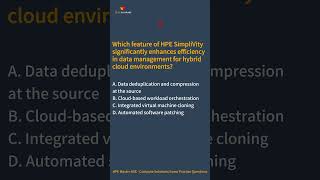 HPE1H02 Advanced HPE Compute Solutions Exam Practice Questions No12 examprep examquestions [upl. by Enaenaj]