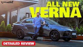 All New Hyundai Verna Detailed Review  Hyundai Verna 2023  Hani Musthafa  Flywheel Malayalam [upl. by Veronika825]