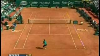 Nadal v Federer Monte Carlo 2007 [upl. by Repsaj932]