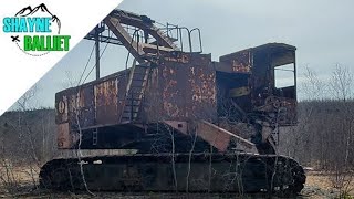 I Found An Abandoned Dragline Shovel [upl. by Troyes612]