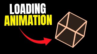 ✅ Loading Animation usando CSS amp HTML [upl. by Eciram497]