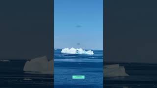 A Huge Icebergs scenic Elegance  Greenlands Tour 🇬🇱 [upl. by Odraleba]