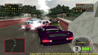 Test Drive 6 1999 PSX Gameplay  Newcastle [upl. by Jillane]