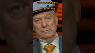 HEINZ BECKER genial comedy Der unvergleichliche [upl. by Serica]