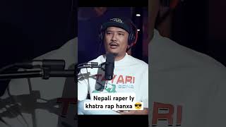 Dong the great say nepali raper ly khatra rap hanxa😎🤐 podcast trending fyp [upl. by Yoshio321]