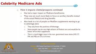 How to Address Celebrity Medicare Commercials [upl. by Judi223]