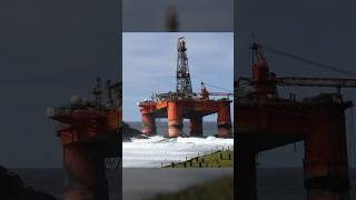 500 million offshore oil rig washed up on beach 😱 shorts [upl. by Slotnick]