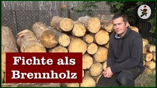 Fichte als Brennholz [upl. by Adlen462]