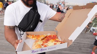 Manco amp Manco Crab fries Funnel Cake at Ocean City NJ  Memorial Day Vlog [upl. by Bascio]