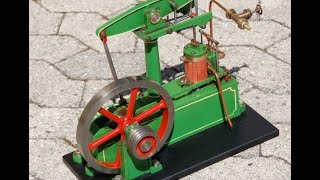 Stuart Beam live steam engine  Video 1 [upl. by Llednahs]