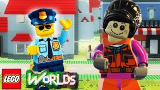 AGORA SIM TEMOS CIDADES  LEGO Worlds 11 [upl. by Aij]