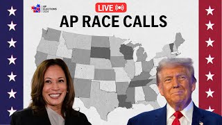 Election results LIVE AP race calls and electoral map 2024 [upl. by Millicent838]