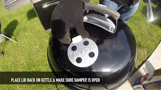 How To Use Your New Weber Kettle Grill  Weber Grills [upl. by Mildrid545]