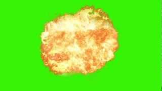 Explosion croma key green screen [upl. by Travax]