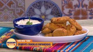 Receta Criadillas empanizadas  Cocineros Mexicanos [upl. by Ger]