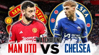 MANCHESTER UNITED 21 CHELSEA  LIVE WATCHALONG  PREMIER LEAGUE 202324 [upl. by Sauer]