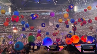 COLDPLAY LIVE AT WEMBLEY STADIUM 130822 ADVENTURES OF A LIFETIME [upl. by Adnilasor]