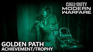 Call of Duty Modern Warfare  Golden Path AchievementTrophy Guide  Perfect Run of Clean House [upl. by Leventhal]