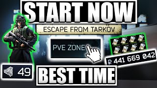 START PVE NOW BEFORE THE HORDE Escape From Tarkov PVE MODE [upl. by Aimehs]