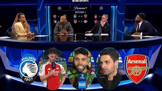 Atalanta vs Arsenal 00 Henry Carragher Interview David Raya About The Penalty Save🗣️Arteta Reaction [upl. by Davis937]