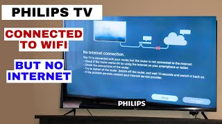 How to Fix Philips TV WiFi Connection Issues Easy StepbyStep Guide [upl. by Ashling988]