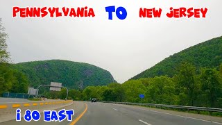 PENNSYLVANIA DRIVEFROM EAST STROUDSBURG PENNSYLVANIA TO WHARTON NEW JERSEY [upl. by Tada791]