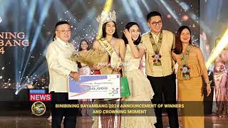 BINIBINING BAYAMBANG 2024 ANNOUNCEMENT OF WINNERS [upl. by Ajiram]