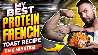 5 Ingredient High Protein French Toast in 6 minutes  Noel Deyzel [upl. by Beeson]