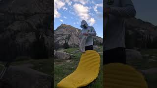 Best ThermARest yet backpacking camping hikinglife thermarest [upl. by Acinimod]