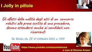 Gli effetti della nullità degli atti di un concorso si estendono anche ai candidati non ricorrenti [upl. by Lahcim]