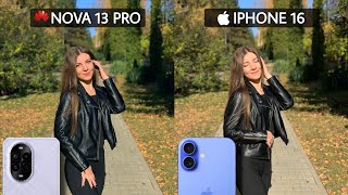 Huawei Nova 13 Pro Vs iPhone 16 Camera Test Comparison [upl. by Nylrem]