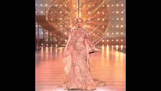 Celine Dions DRAMATIC Performance at the Elie Saab Show 2024 [upl. by Enyalahs]