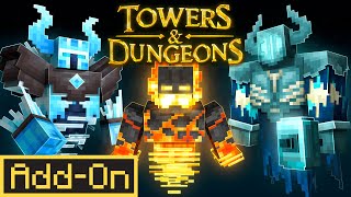 Towers amp Dungeons AddOn Official Trailer  Minecraft Marketplace [upl. by Enram609]