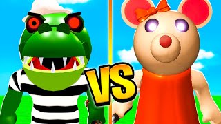 ROBLOX PIGGY IMPOSSIBLE ALLEYS VS EXTREME PRO MALL [upl. by Anora]