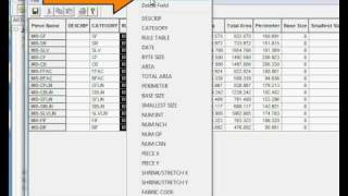 Gerber Technology AccuMark V831  Model Fabric Code Demo [upl. by Dixil]