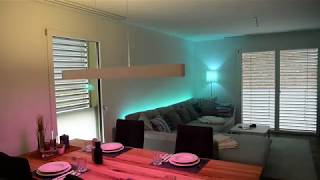 Philips Hue Ensis  Light amp Color Demo  Ceiling Lamp  Licht amp Farben Test [upl. by Aday647]